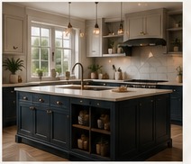 Oak kitchen, Herne Hill